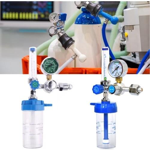 G5/8 BSPP Oxygen Regulator Inhaler Pressure Regulator Reducing Pressure Reducing Valve Gas Regulator External Thread Flow Meter