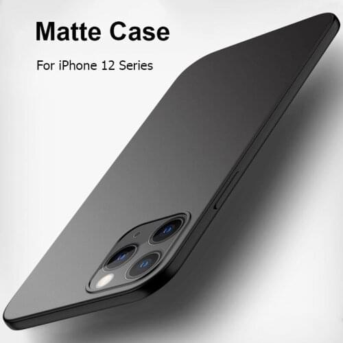 TPU Matte Case for iPhone XR 7 8 6 6s Plus SE 2020 12 Cases Smartphone Soft Cover for iPhone 11 12 Pro XS Max X 5 5s SE Case