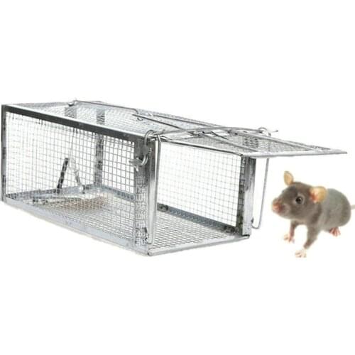 Reusable Rat Trap Heavy Duty Mouse Pest Animal Mice Hamster Cage Control Bait Rodent Repeller Catch MouseHamster Mouse Trap