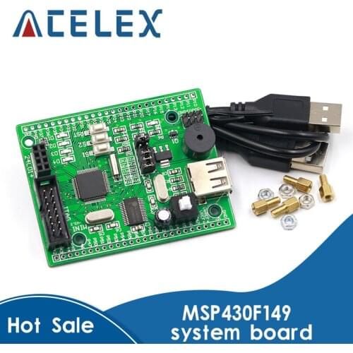 MSP430F149 Single Chip Minimum System Board Core Board Development Board USB BSL Downloader