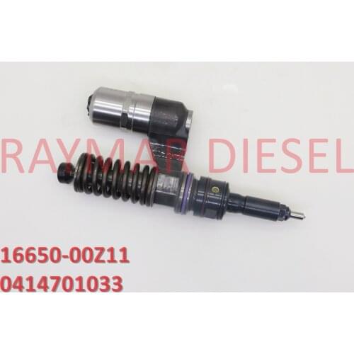 Genuine New Diesel Common Rail Fuel Injector 0414701033, 0414701034, 16650-00Z11