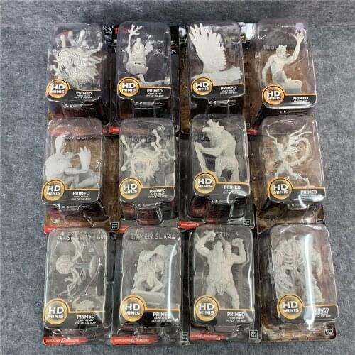 Pathfinder Battles Board Game Nolzurs Marvelous Miniatures Giant Octopus Ogre Figures Zombie Monster Unpainted Model Toy Gift