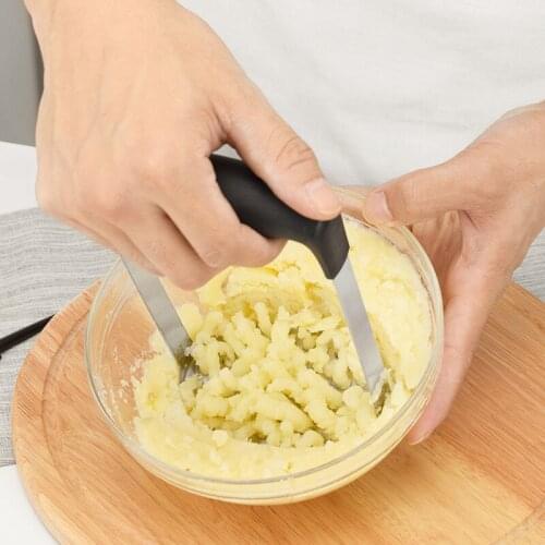 1PC Stainless Steel Potatoes Mud Pressure Mud Machine Potato Masher Ricer Fruit Vegetable Tools Kitchen Gadgets Accessories