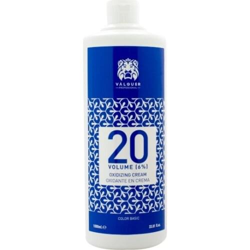 Cream-stabilized oxygenated Valquer, 20 volumes (6%), 2 PCs x 500 ml