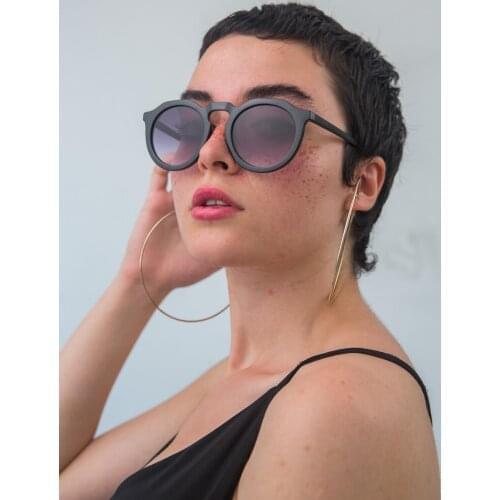 Vintage Oval Oversize Sunday Black Sunglasses 2021 New Season Different Model Fashion Trend High Quality Ladies Sunglasses UV400