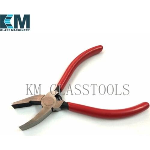 KM Brand High Quality Glass glass tools,Glass Pinchers for Rounding glass.K-021
