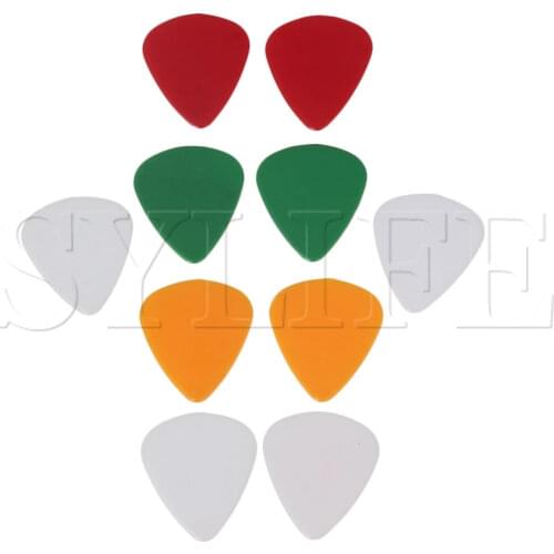 1 Set of 10 pieces Guitar Picks Pick Plectrum /0.81MM