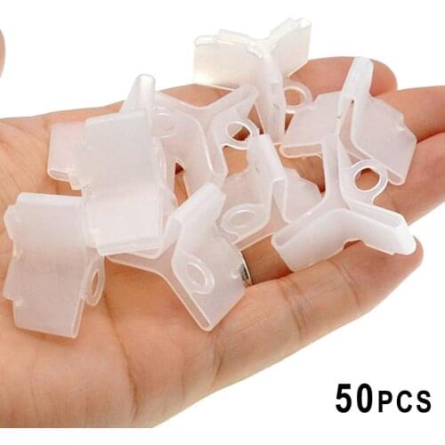 50pcs/set Fishing Hook Protection Case Three Anchor Fishhooks Protector FK88