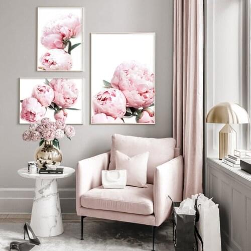 5D Diamond Painting Pink Peony Flower Full Square Round Rhinestone Picture Embroidery Sale Diamond Mosaic Home Decor Gift