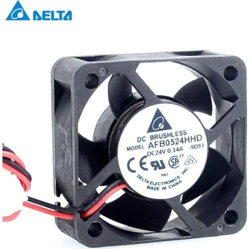AFB0524HHD 5020 5CM 50mm 24V 0.14A IPC inverter cooling fan for Delta 50*50*20mm
