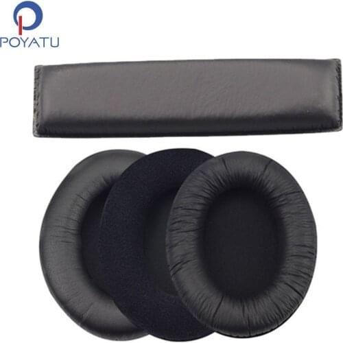 POYATU Ear Pads Headphone Earpads For Sennheiser HD418 HD419 HD428 HD429 HD448 HD449 Ear Pads Headphone Earpads Cushions Earmuff