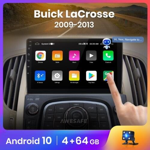 AWESAFE PX9 For Buick LaCrosse 2009 - 2013 Car Radio Multimedia Video Player Navigation GPS No 2 din 2din DVD Android 10