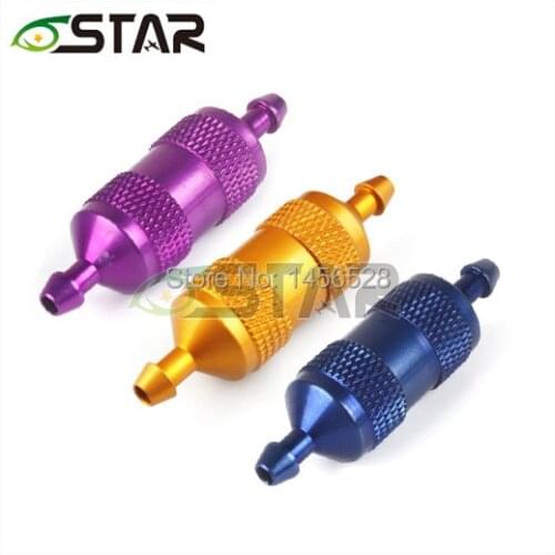 Free Shipping 3 colors High precision Copper core Fuel Filter for rc aircraft gasoline airplane for nitro glow gas fuel filter