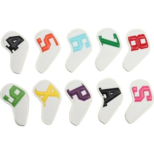Golf Iron Covers, Golf Club Head Covers of Various Colors and Styles, Both Men and Women Can Use,Golf Accessories