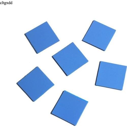 Cltgxdd New GPU CPU Heatsink Cooling Conductive Silicone Pad 30mm*30mm*1mm 0.5mm 1.5mm 2.0mm 2.5mm 3.0mm Thermal