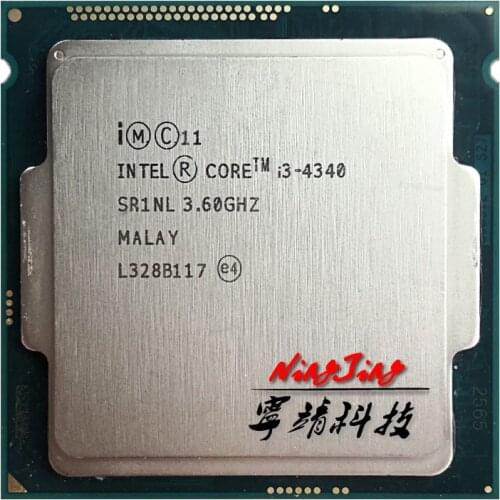 Intel Core i3-4340 i3 4340 3.6 GHz Dual-Core CPU Processor 4M 54W LGA 1150