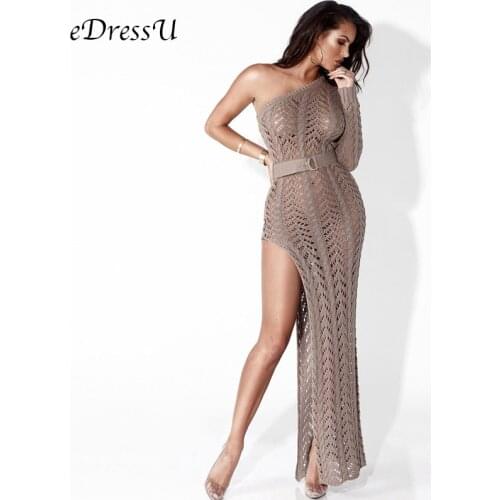 Летние платья с открытыми плечами EDressU China At AliExpress