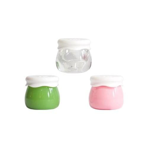 3 Color Mini Cosmetic Cream Box Portable Travel Refillable Bottles Acrylic Medical Plastics High Quality Empty Cosmetic Jar Pots