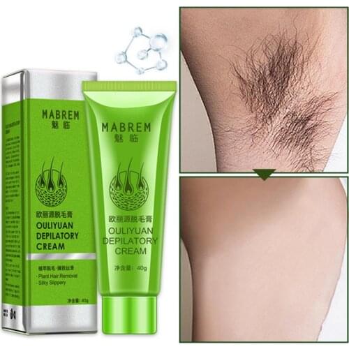 40g Painless Depilatory Hair Removal Cream Whole Body Leg Armpit Unisex Moisturizing Non-Irritating Hair Growth Inhibitor Cream