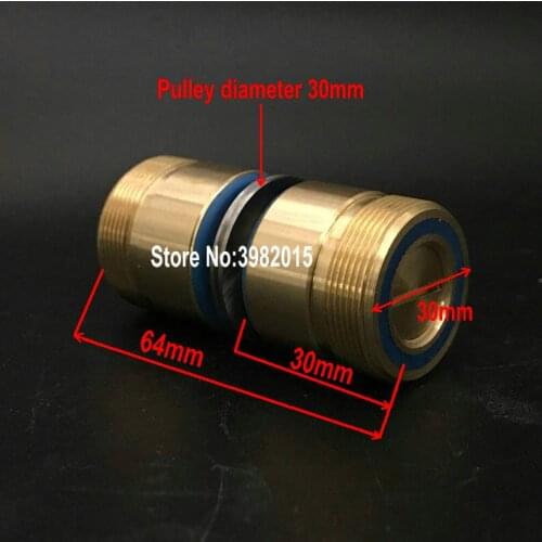 Brass Seat Complete Pulley Assembly 261 OD30*L64mm for WEDM Wire Cutting Machine