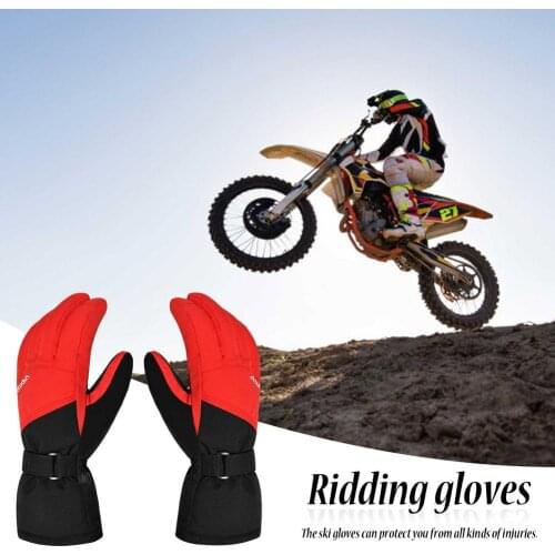 Ski Gloves Touch Screen Non-slip Waterproof Breathable Moisture Wicking Warmth Comfortable Winter Gloves For Outdoor Sports