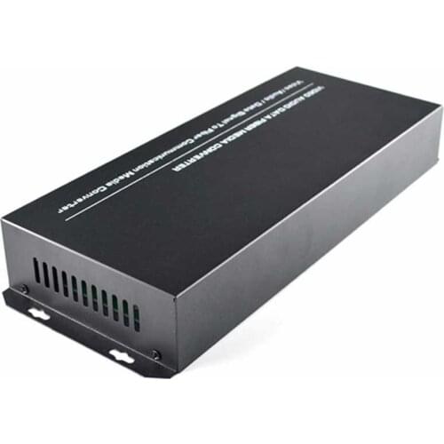 Desktop 16-channel Pure Video Optical Transceiver Single-mode Single-fiber 16-channel Transceiver FC Port 1 Pair