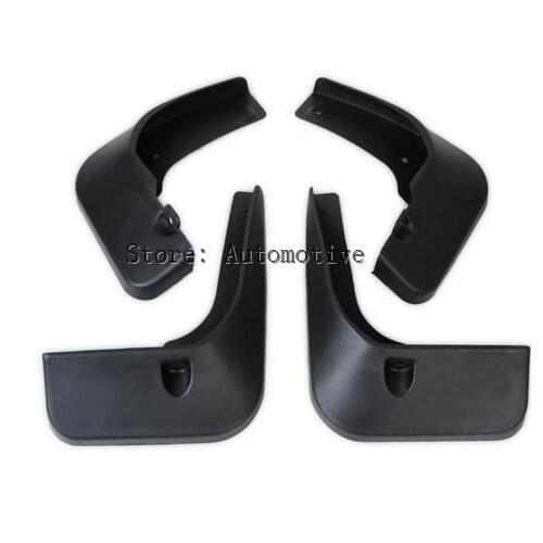New Black High Quality Longer Usage 4PCS Splash Guards Mudguards Mud Flaps Guards Fenders For 2015 2016 2017 for Toyota Camry