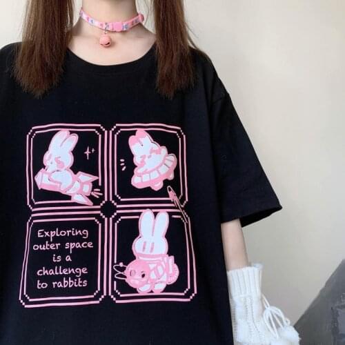 QWEEK Women's Short T-shirts