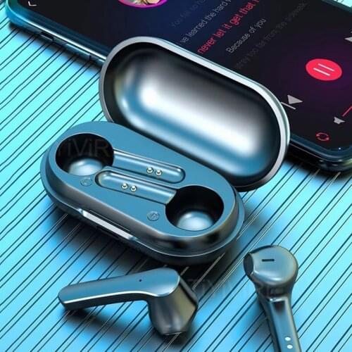 TWS Bluetooth-Compatible Headphone Sport Waterproof Wireless Earphones 2200mAh Charging Box Noise Cancelling Gaming Headphones