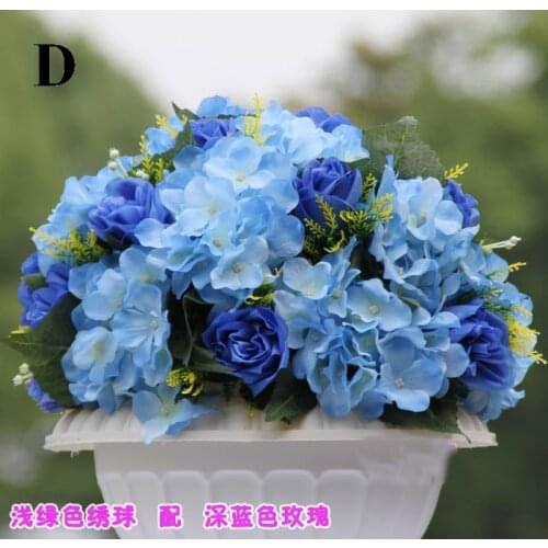 SPR NEW!!Free shipping!10pcs/lot artificial flower centerpieces for wedding table flowers centerpiece flower balls decoration