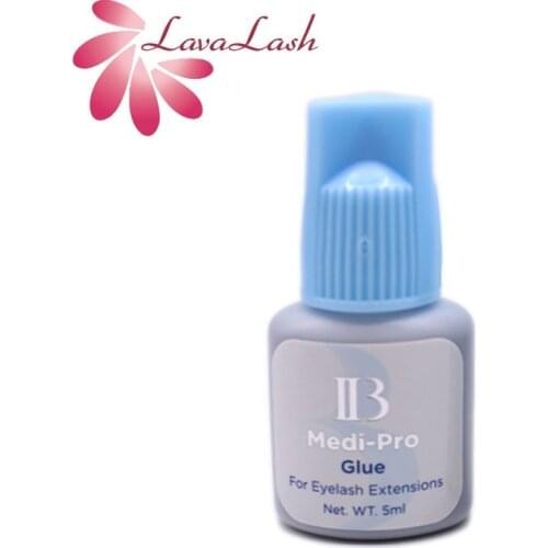 1 Bottle Korea IB Ibeauty Medi-Pro Glue For Eyelash Extension Original 5ml Black Glue Sky Blue Cap Lasting Quick Dry Beauty Shop