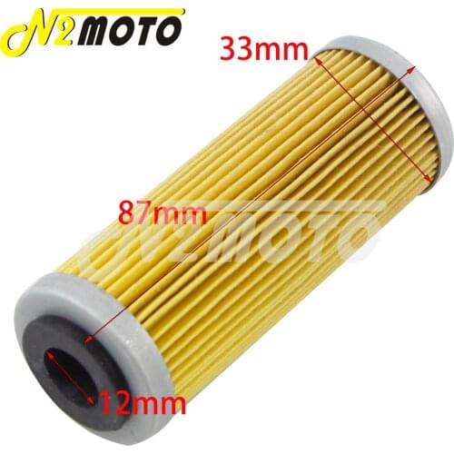 1x Motocross Yellow Oil Filter Cleaner For Enduro 250 300 350 450 500 EXC-F SX-F EXC FC FE FX FS 250 350 450 501 2014-2018