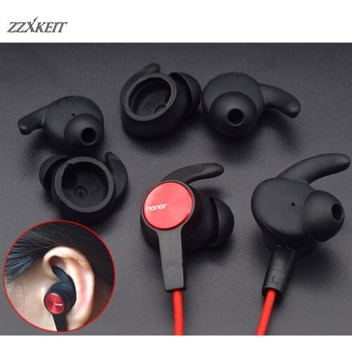3Pairs Silicone Earbuds Ear buds hook Eartips For Huawei Honor xSport AM61 Sports Bluetooth In-Ear Earphones Earbuds L/M/S