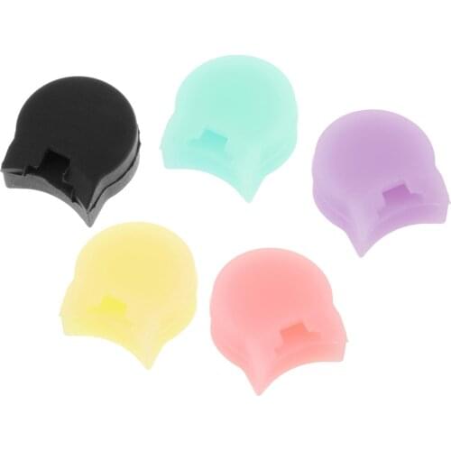 5pcs Silicone Clarinet Thumb Rest Finger Holder Mouthpiece Cushion for Clarinet Oboe Woodwind Accessories