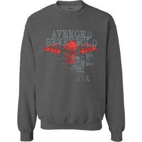 A7X skull Sketchy printed Mens Sweatshirts Avenged Sevenfold jersey Street hiphop youth male sportwear men jogger pullover tops
