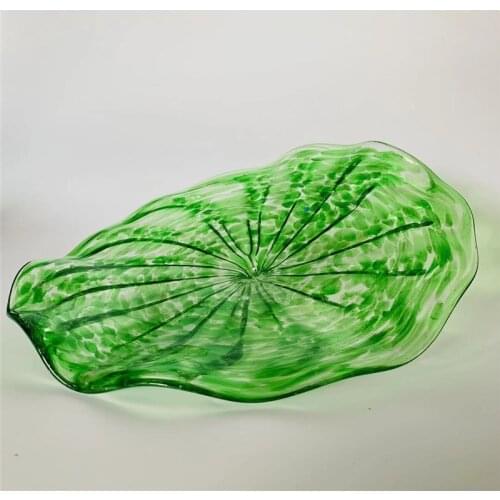 Decorative Murano Handmade Glass Plates Colorful Glass Wall Plates Art Decor Indian Wall Art