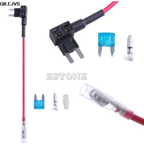 QILEJVS Micro Blade Mini ATM Fuse Adapter tap DUal Circuit Adapter Holder