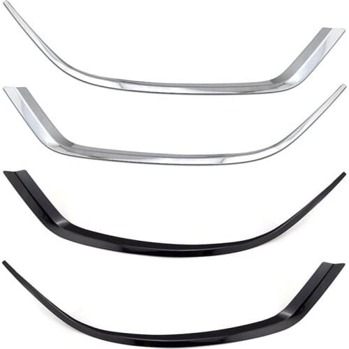 Ford Mustang 2015-2017 chrome 2 chrome mustang body kit car headlight decoration lamp eyebrow headlight decoration eyeliner baff