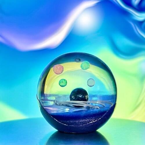 DIY Crystal Ball universe ball Mold Silicone Epoxy Resin Ball Mould Handmade DIY Jewelry Pendant Crystal Craft Tool