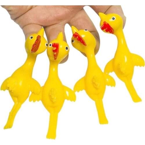Catapult Turkey Toy New Exotic Toys Squishy Tricky Finger Slingshot Chick Childrens Toys Funny Gadgets Shocker Gift