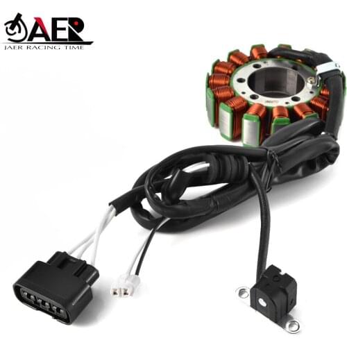 Motorcycle ATV Stator Coil for Yamaha ATV YFM550 Grizzly 550 2009-2014 ATV YFM700 Grizzly 700 2007-2014 28P-81410-01