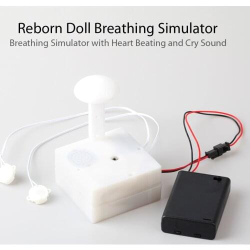 Reborn Doll Breathing Simulator Heart Beating With Cry Sound For Plush Toy, Pulsing Device Baby Gifts