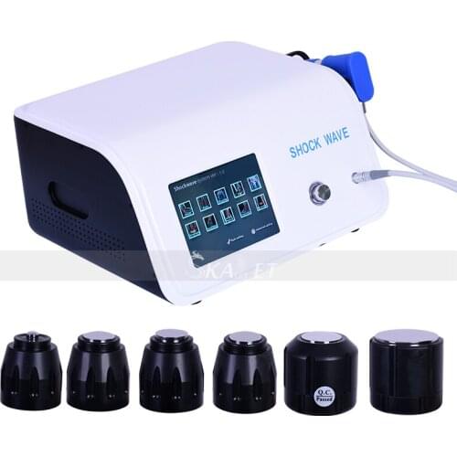 8 BAR ED Portable shock wave physiotherapy equipment Shockwave therapy Pain relief health extra 5 bullets machine