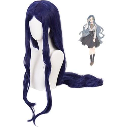 1pcs Anime Shirogane Tsumugi Cartoon Danganronpa V3: Killing Harmony Long Wig Synthetic Hair Cosplay Prop Decor Women Girl Gift