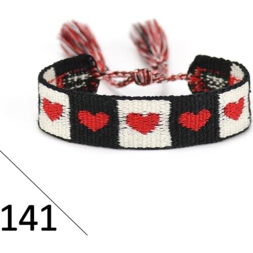 Woven Plaid Bracelets Vintage Friendship Bracelets Jewelry For Women Men Handmade Rope Adjustable Size