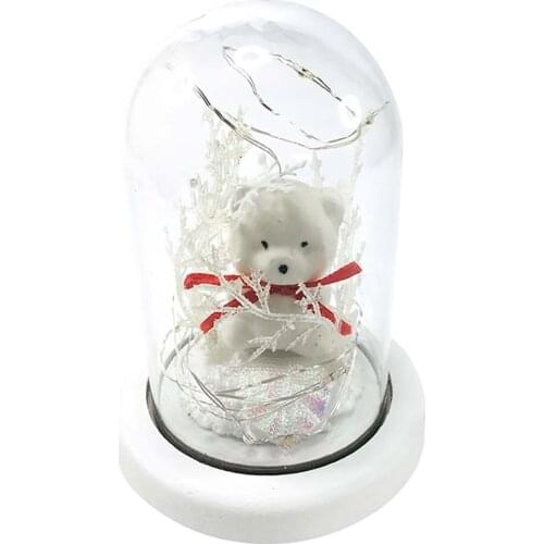 Christmas Decoration Indoor 3 AAA Battery Small Cute Night Led Light