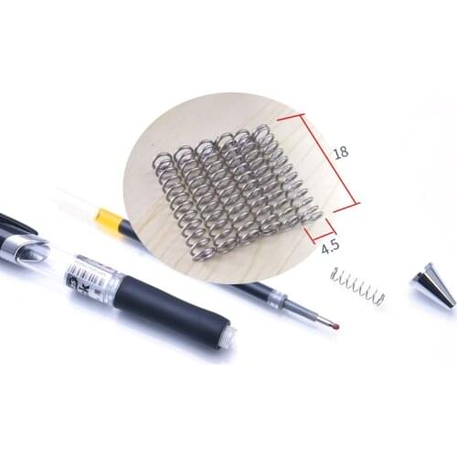 20pcs/lot Ballpoint Pen Spring Small Elongated Compression Spring 0.4mm Zinc Plating Wire Factory Wholesale