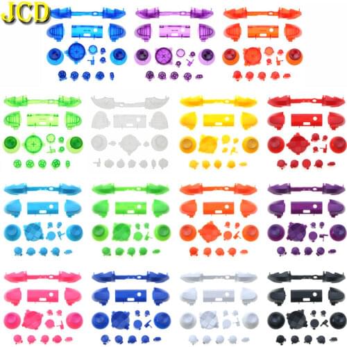 JCD 1Set Full Sets Button Replacement For Xbox Series S / X Controller Cross Keys Dpad RT LT LB RB ABXY Trigger Grips Stick Part