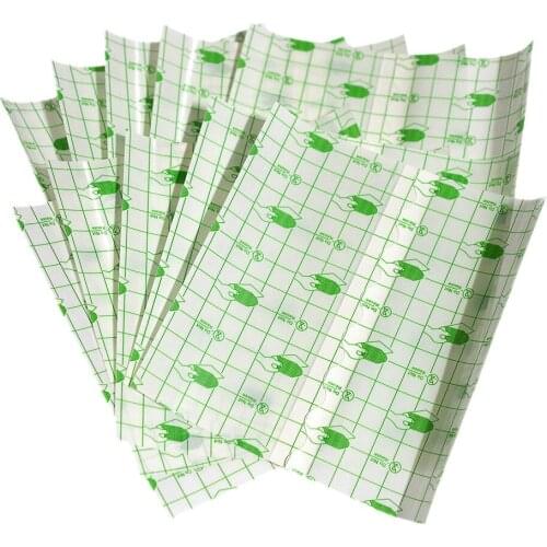 10PCS Tattoo Bandage Roll - EMALLA 15*15cm Tattoo Film AfterCare Protective Waterproof,Tattoo Aftercare Product for Initial Heal