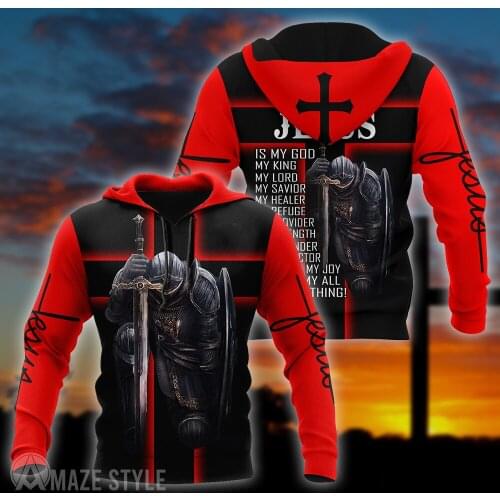 Mens Hoodie Premium Christian Jesus 3D All Over Printed Unisex Sweatshirt For Men/women Autumn Casual Pullover Zipper Streetwear